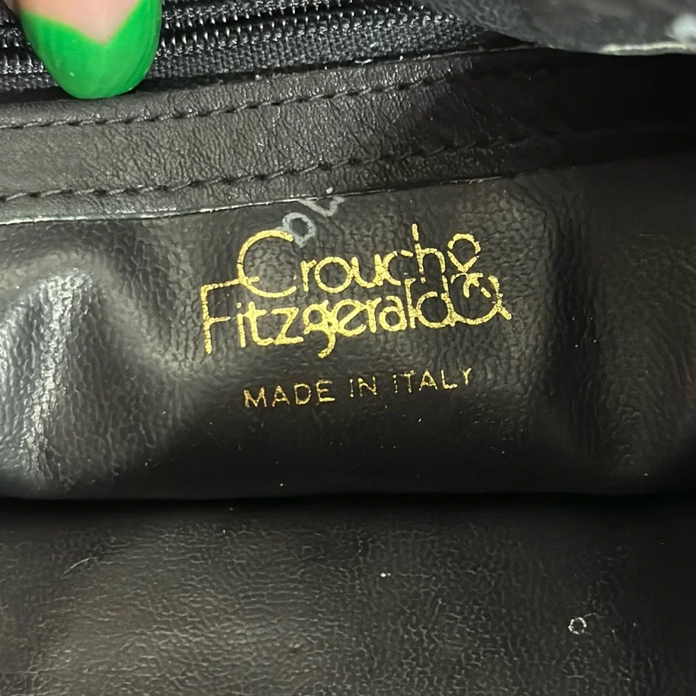 Crouch & Fitzgerald Leather Clutch Bag